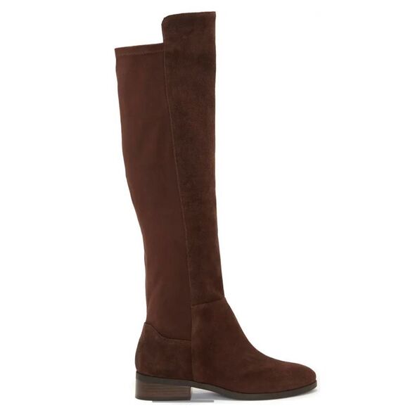 Lucky Brand Shoes - Lucky Brand Boots Womens 6 Brown Leather Calypso Over The Knee Boot New